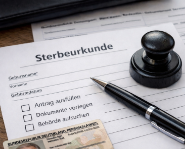 Sterbeurkunde beantragen in München – So geht's Schritt für Schritt