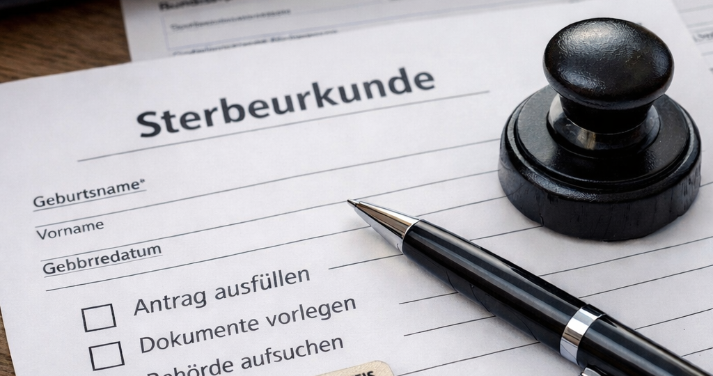 Sterbeurkunde beantragen in München – So geht's Schritt für Schritt