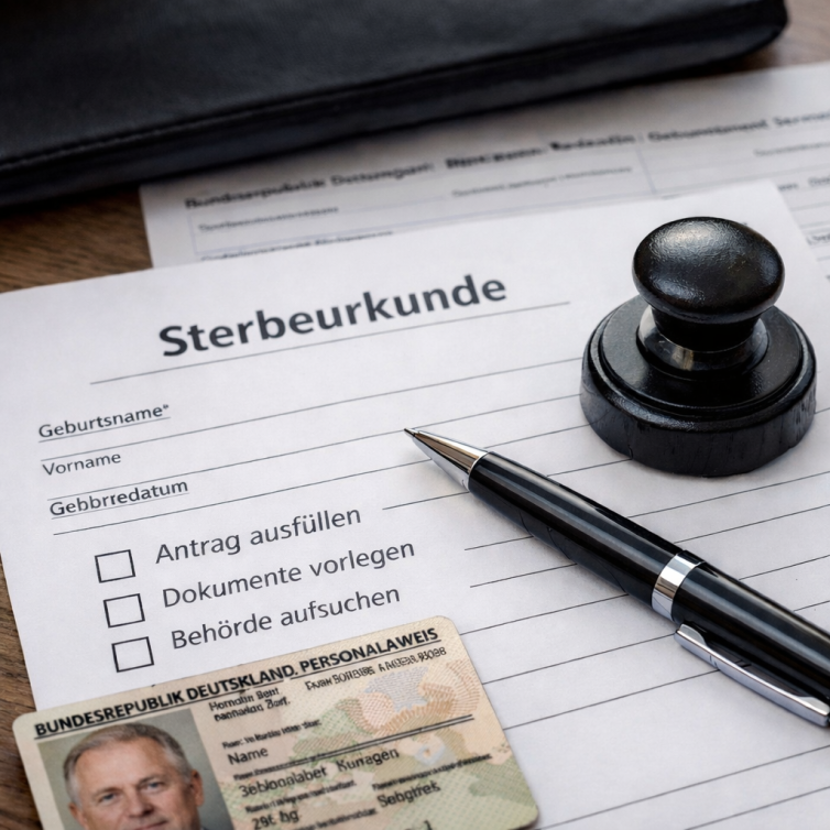 Sterbeurkunde beantragen in München – So geht's Schritt für Schritt