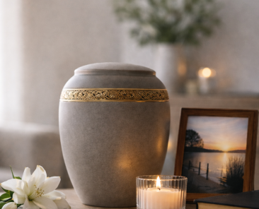 Darf man eine Urne zu Hause aufbewahren in Deutschland? (München)