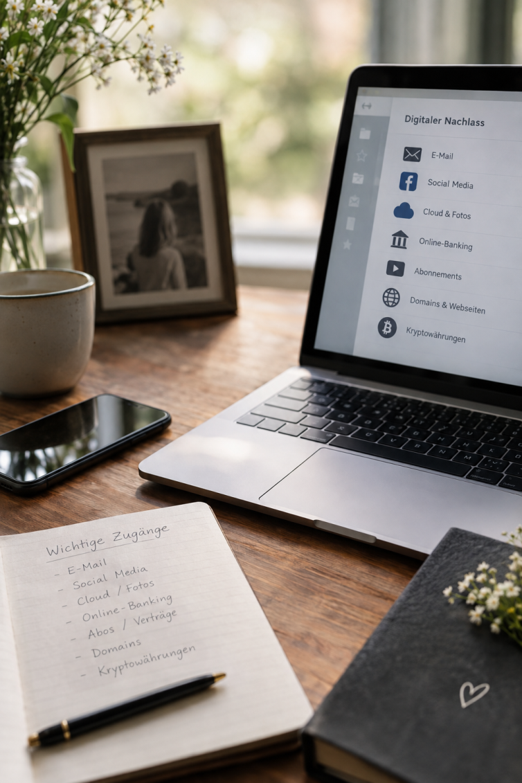Was passiert mit Social-Media-Konten, E-Mails und Abos nach dem Tod?